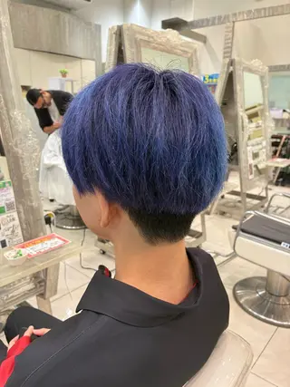カラー メンズ トップスタイリスト 石川みやびのヘアスタイル
