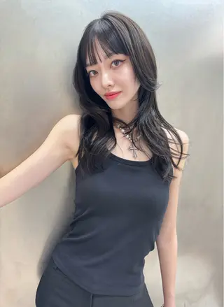 ミディアム SOYON nanamiのヘアスタイル