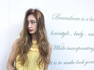 ロング カラー なんば髪質改善カラー Ardoreのヘアスタイル