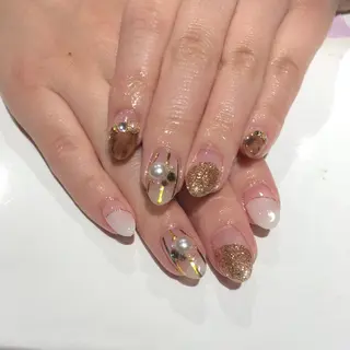 ネイル imymemine所属・渡邊 束紗のネイルデザイン