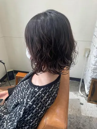 ミディアム クスカワ ノリエのヘアスタイル
