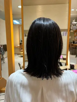 ミディアム 藤森 大のヘアスタイル