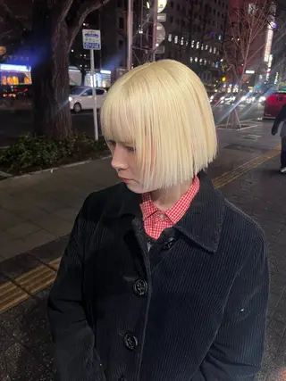 ミディアム カラー TOTA 唯一無二カラーのヘアスタイル