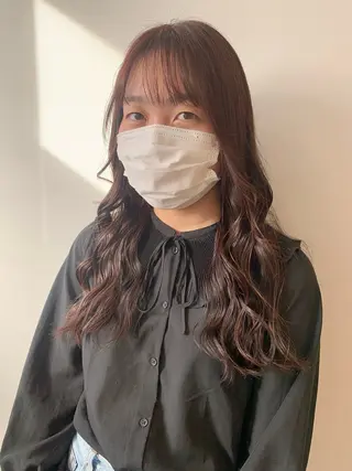 ロング カラー ヘアアレンジ ayumi🌈 インナーカラー🌈のヘアスタイル