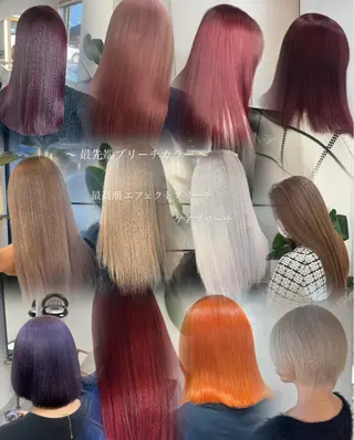 セミロング RIENS Xrea nanamiのヘアスタイル