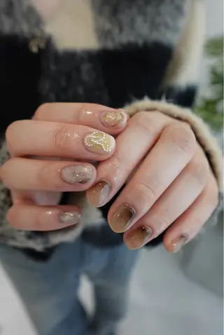 ネイル LETTER_& harunaのネイルデザイン