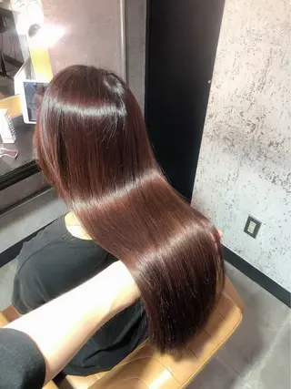 ロング ヘアアレンジ ｜透明感｜レイヤー｜ カラー｜大石晴也🦋のヘアスタイル