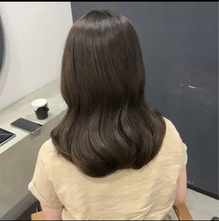 ミディアム カラー emma所属・RINA 韓国ヘア/半個室のヘアスタイル