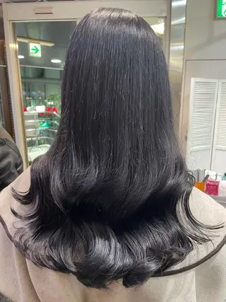 カラー 韓国ヘア🦋 MIYUのヘアスタイル