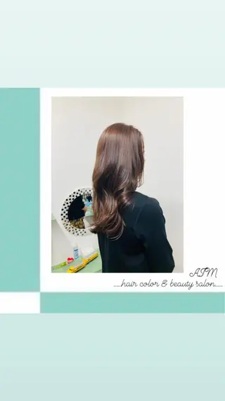 ロング カラー AIM所属・髪質改善✧︎カラー 💎AIM【アイム】のヘアスタイル