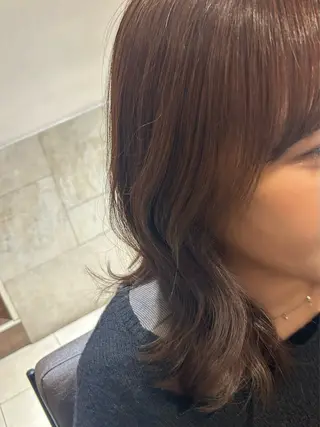 ミディアム おおがくみゆ🦙🍊 ⭐️池袋のヘアスタイル