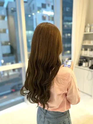 カラー 似合わせレイヤー🪽 グレージュ🪽のあのヘアスタイル