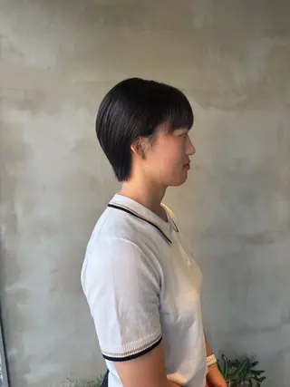ショート 鎌田 梨瑚のヘアスタイル