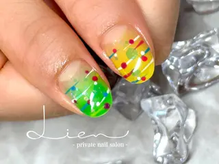 ネイル Lien 【リアン】北堀江のネイルデザイン