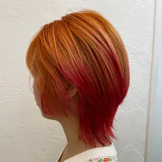 ショート カラー fuu。。。銀座所属・美髪質改善✨ 縮毛矯正✨HIDEのヘアスタイル