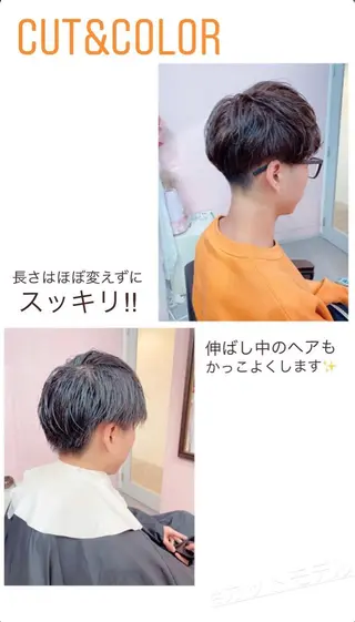 ショート パーマ メンズ ♡可愛い艶髪特化♡ 艶髪先生のヘアスタイル