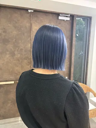 カラー AO所属・Haruka🌺 /ボブ/海外ヘアのヘアスタイル