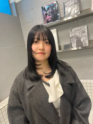 ミディアム 🦋女子ウケメンズ パーマYUI🦋のヘアスタイル