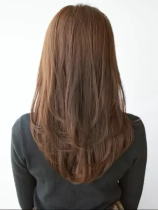 ロング カットモデル募集 木下世連のヘアスタイル