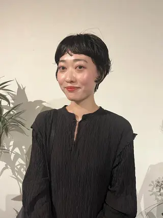 ショート パーマ ショート/パーマ/ カラー/FUKOのヘアスタイル