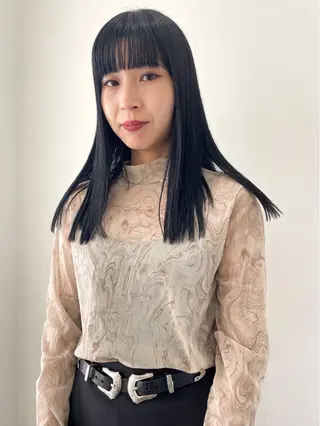 セミロング HIBIKI/原宿 ハッシュカット🪄のヘアスタイル