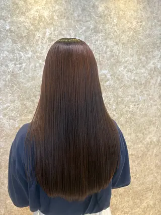 ロング 阿部 美鈴のヘアスタイル