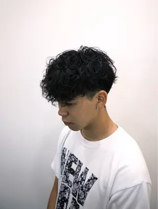 パーマ 徳田 恭助のヘアスタイル