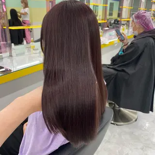 セミロング カラー パーマ ヘアアレンジ メンズ キッズ ネイル マツエク・マツパ アイブロウ Lumo所属・💖横浜ブリーチなし 💖MIHOのヘアスタイル