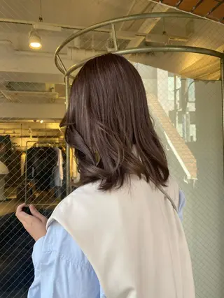 ミディアム nex the salon CURE所属・大野 仁のヘアスタイル