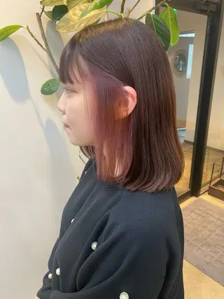 ショート カラー 🌼ハイライト透明感 🌼maiのヘアスタイル