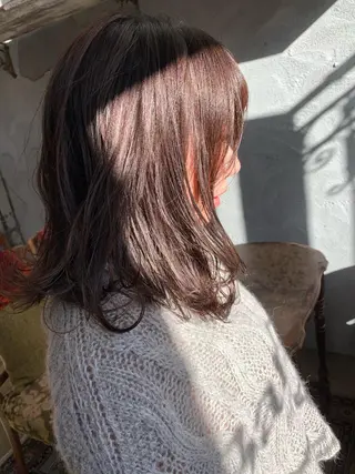 ミディアム カラー 鎌田卓也/髪質改善 /透明感カラーのヘアスタイル