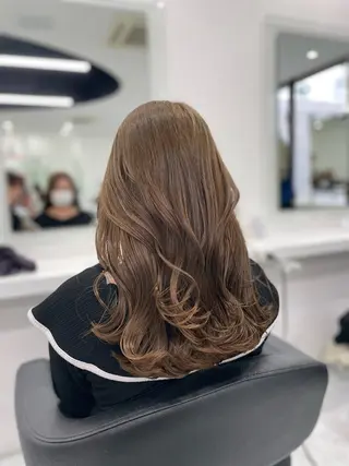 ロング 💍大人デザイン /ハイトーン♡リクトのヘアスタイル