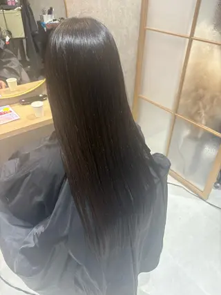 ロング 【全席個室サロン】ef 西大寺×髪質改善ミルボンAujua認定サロン【エフ】所属・加嶋 ケイのヘアスタイル