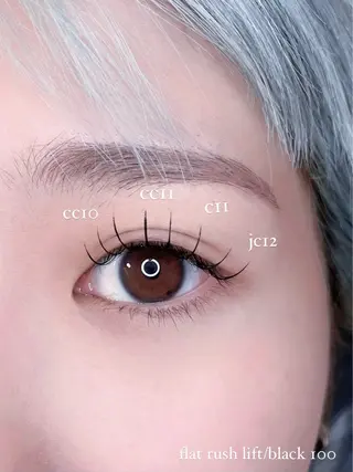 マツエク・マツパ NADIA coniのマツエク・マツパデザイン