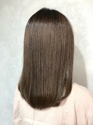 ミディアム 💗艶カラー💗 CECILのヘアスタイル