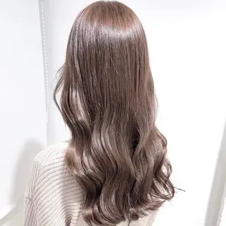 セミロング 🎀🧁ダメージレス 艶髪カラー🧁🎀のヘアスタイル