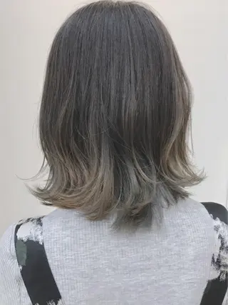 ミディアム カラー メンズカット/パーマ 深浦　庄晴のヘアスタイル