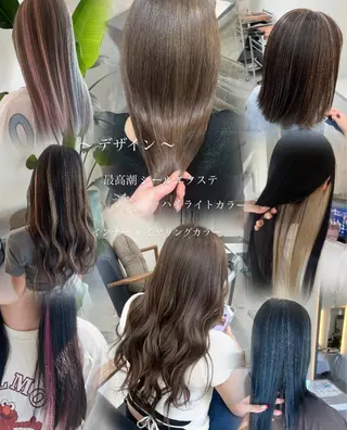 ロング RIENS Xrea nanami ʚଓのヘアスタイル