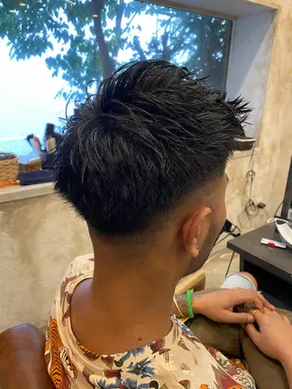 メンズ 髪質改善 カラーJILLのヘアスタイル