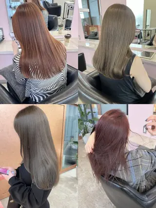 カラー MATTY azusaのヘアスタイル