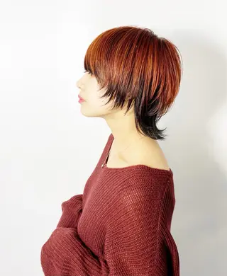 ショート カラー 大橋 拓巳のヘアスタイル