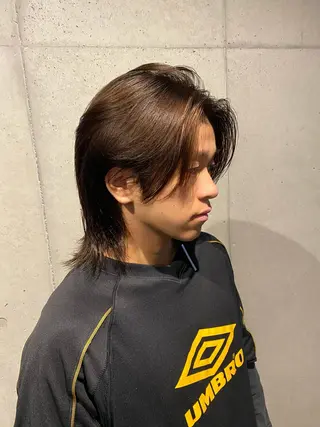 ショート カラー メンズ だいち/ハイトーン/ デザインカラーのヘアスタイル