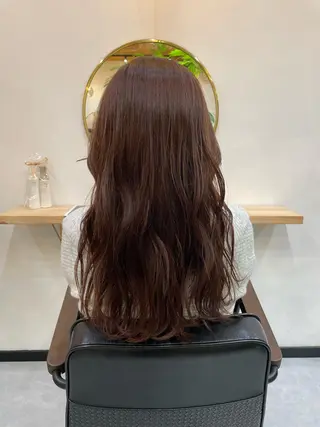 ロング カラー 高梨 菜々のヘアスタイル