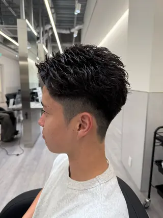 ショート become men's hair栄店所属・池ヶ谷 陸のヘアスタイル