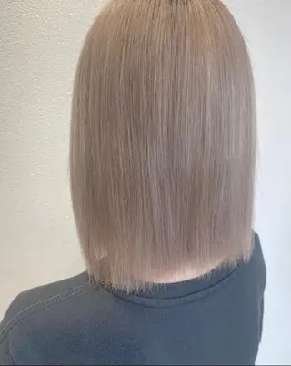 ミディアム カラー 💘韓国カラー💘 クルミのヘアスタイル