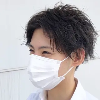 ショート カラー パーマ メンズ ⭐️メンズ特化⭐️ 上杉俊祐のヘアスタイル