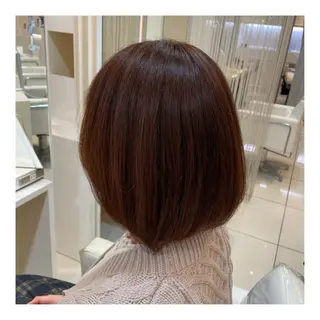 カラー BiBi 藪 菜月のヘアスタイル