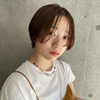 ショート 🧸レイヤーカット 🤎店長anju🪽のヘアスタイル