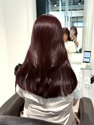 ロング カラー ヘアアレンジ 透明感カラー艶髪💖 レイヤーJunyaのヘアスタイル