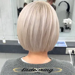 カラー Endearing 銀座/レイヤーカットのヘアスタイル